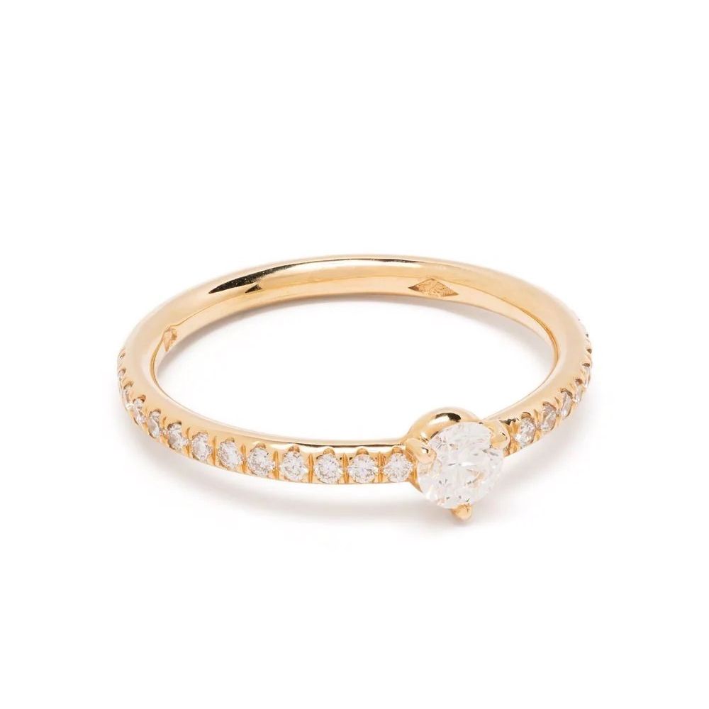 Loyal.e Paris 18kt Yellow Gold Diamond Pinky Ring - Farfetch