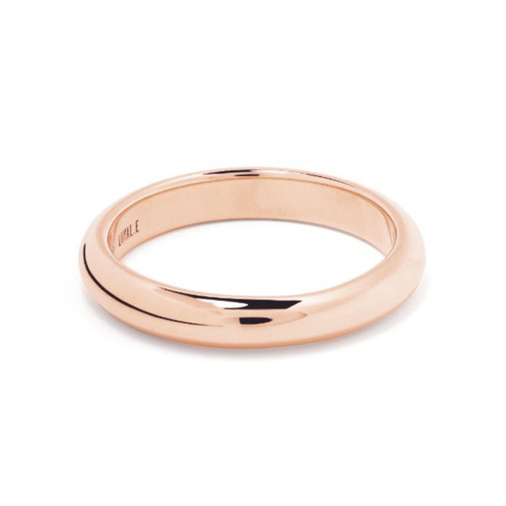 Union ring Absolu.e Half-band 4mm - 18k rose gold 1