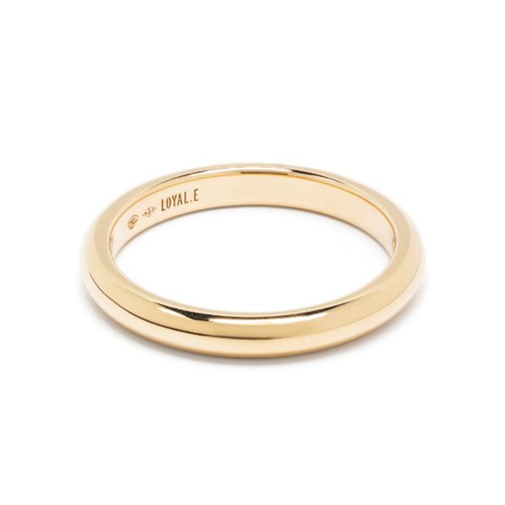 Union ring Absolu.e Signature 4mm - 18k yellow gold 1